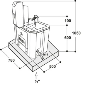 ISO-Drinker, modelis 6620, 24 V, 180 W
