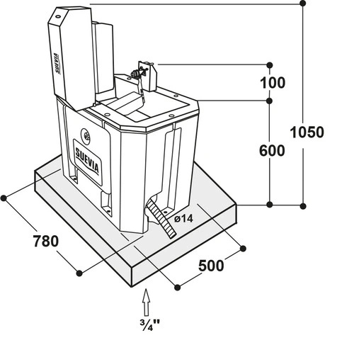 ISO-Drinker, modelis 6620, 24 V, 180 W