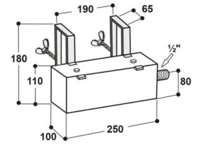 Aukštos kokybės plūdės vožtuvas, modelis 513