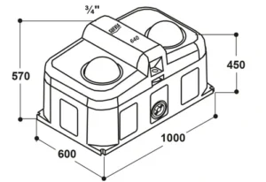 „Thermo-Source“ modelis 640 su 2 gėrimo vietomis