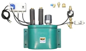 Šildymo įrenginys HEATFLOW MINI 230 V, 3000 W, 93 W siurblys