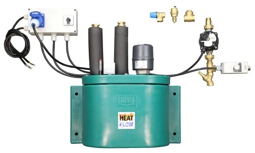 Šildymo įrenginys HEATFLOW MINI 230 V, 3000 W, 93 W siurblys