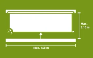 Lubratec WLU – Roll-Up Ventilation bottom opening