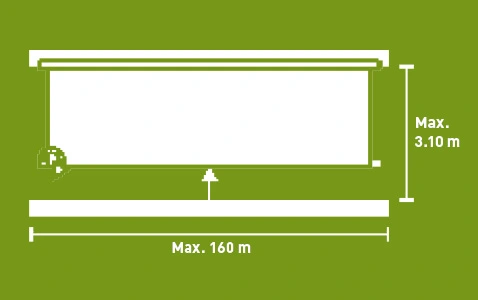 Lubratec WLU – Roll-Up Ventilation bottom opening
