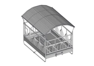 Didėlių rulonų ėdžios HAY RACK BIG BALL (2x3m) FESTON MODEL WITH 3 POINTS