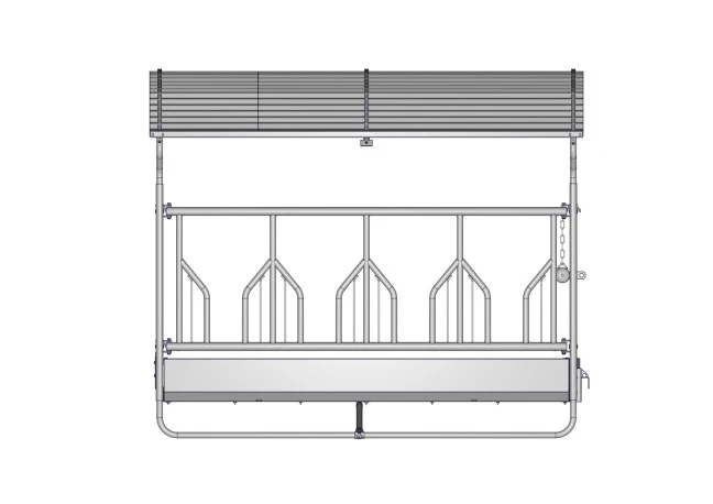 Didėlių rulonų ėdžios HAY RACK BIG BALL (2x3m) FESTON MODEL WITH 3 POINTS