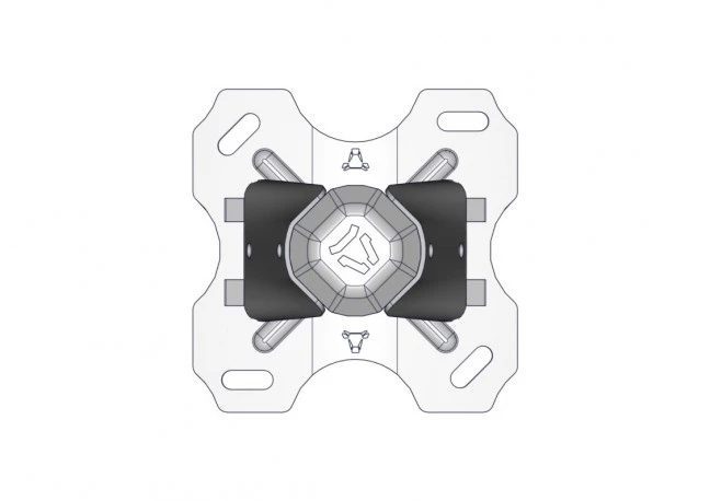 Prisukami stulpai POST OCTAGONAL BARE ON BASE D.102MM L.1.68M